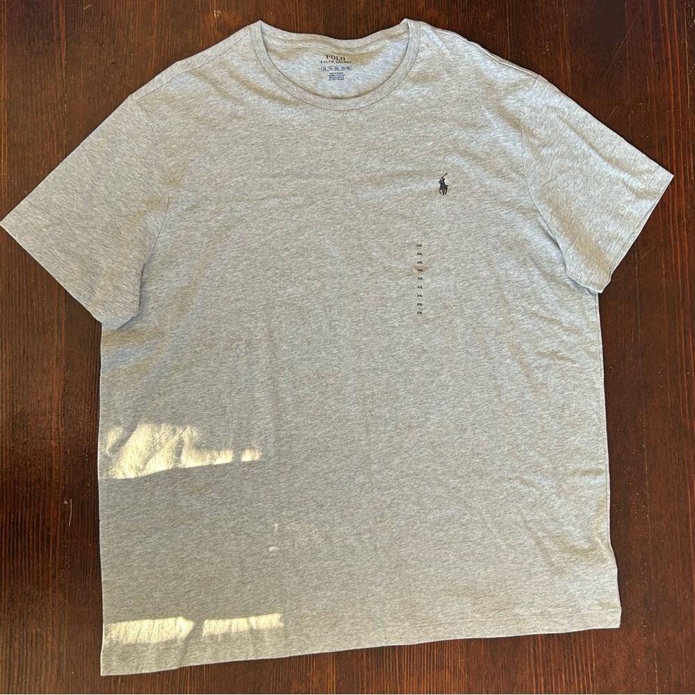 Polo Ralph Lauren / size XXL gray plain Comfy Shirt Moisture wicking